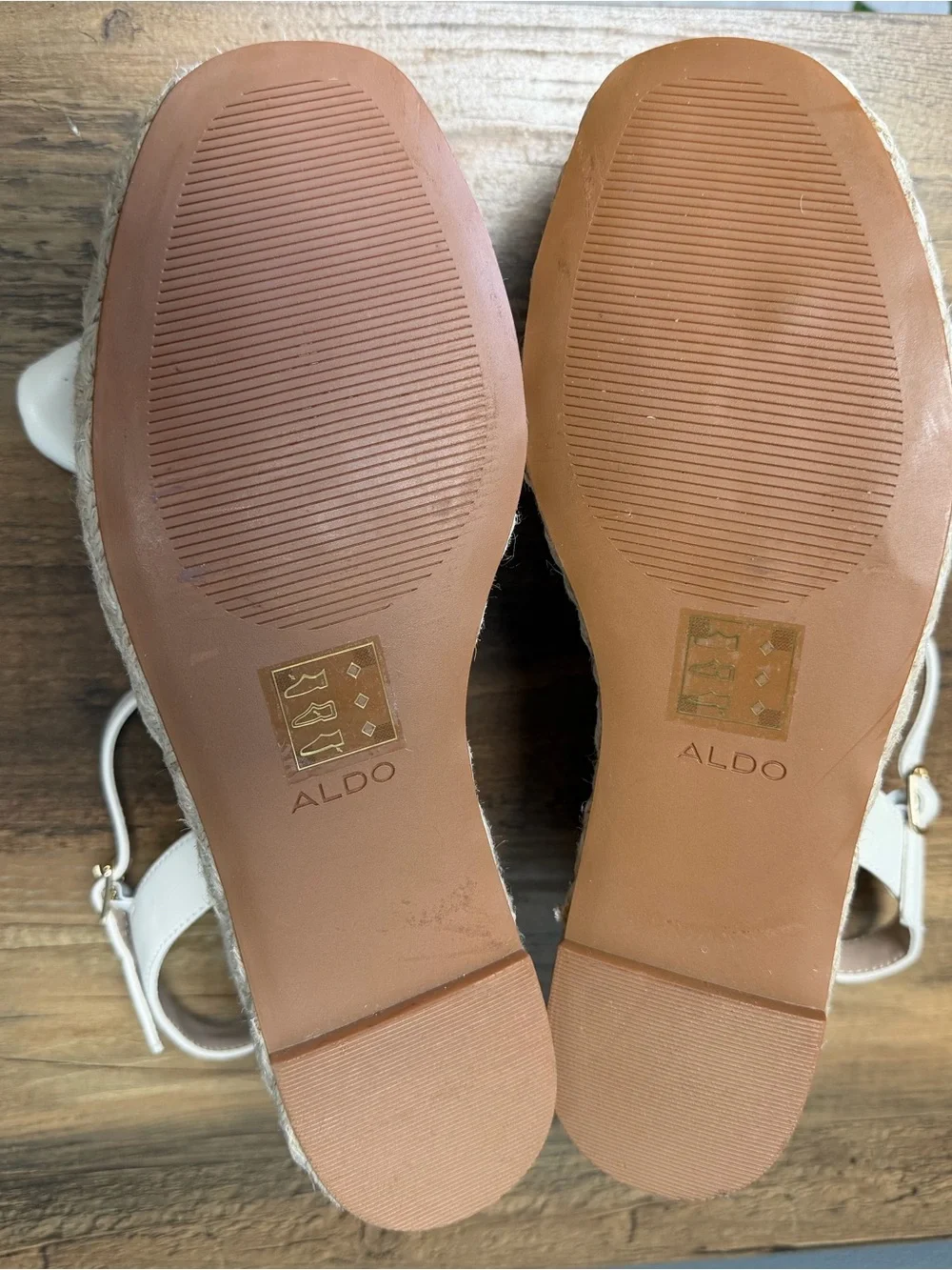 Aldo Women’s Macrama Espadrille Platform Wedge Sandals. Size 8. NWT/In Box.